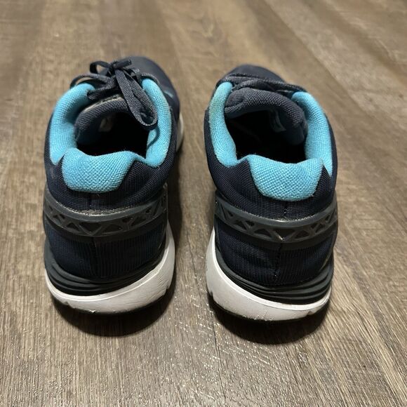 LunarGlide+ 5 'Shield Pack - Dark Armory Blue Cheetah‎ Leopard Print Womens 7 - Picture 5 of 6